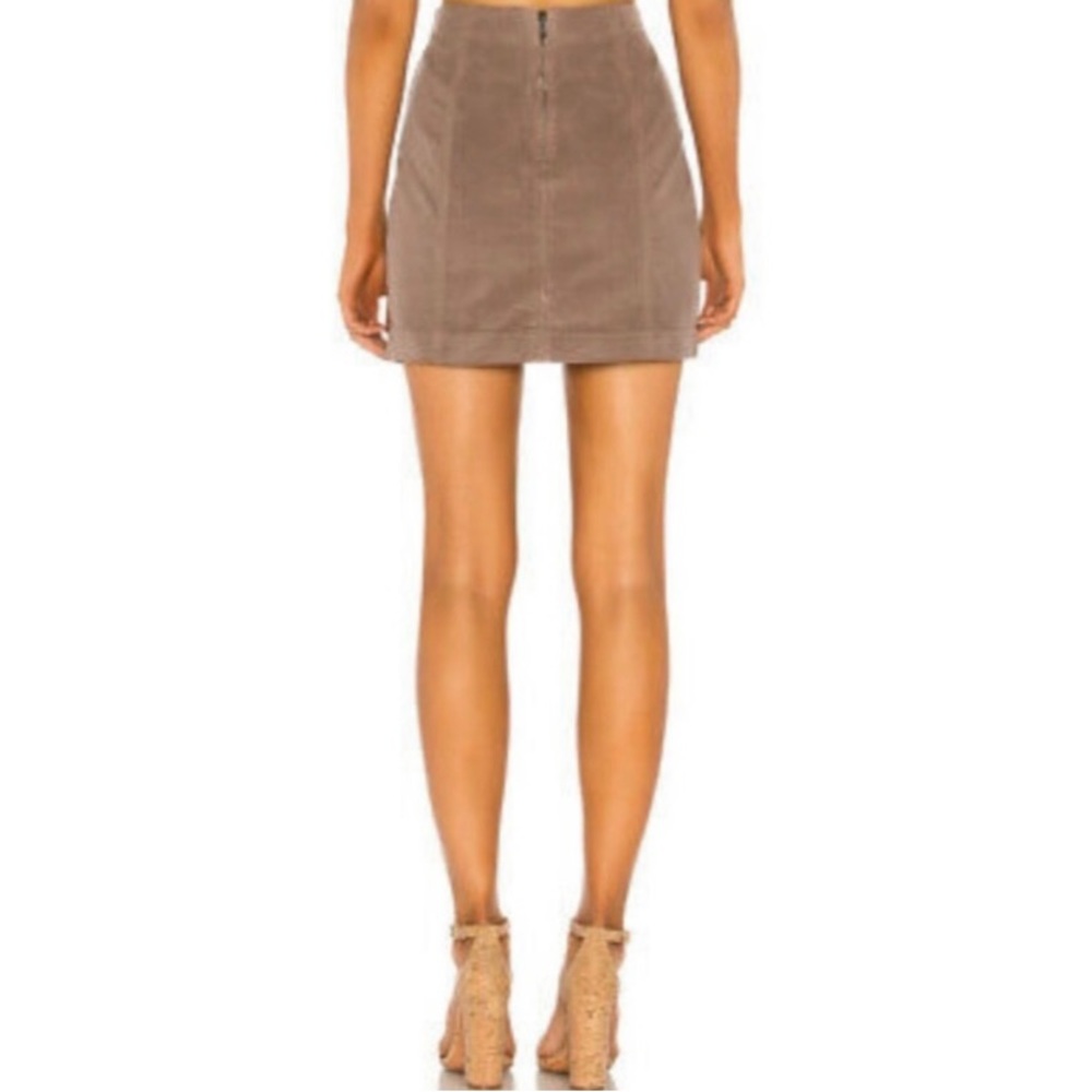 Free People Modern Femme Corduroy Mini Skirt - Picture 2 of 11